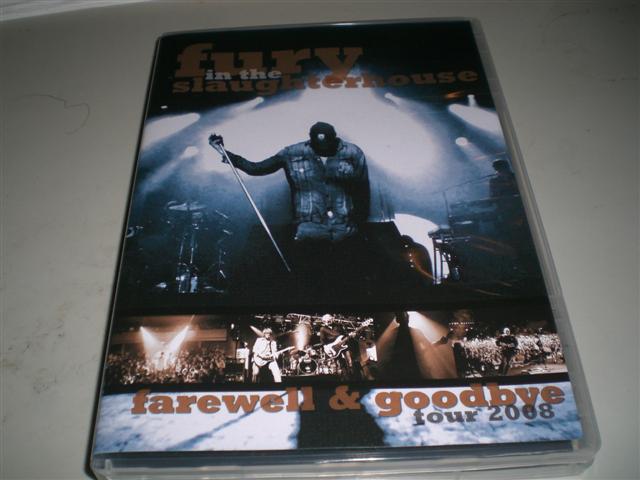 farewell & goodbye DVD